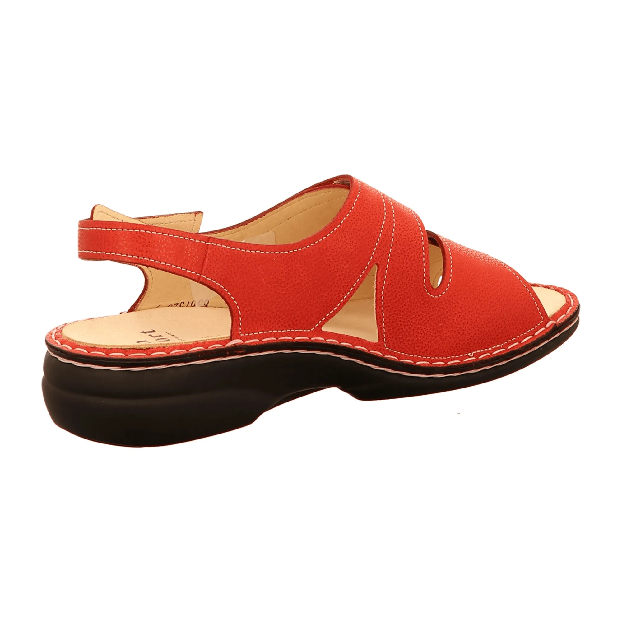 Finn Comfort Milos Women's Sandals in Signal Red | Stylish & Comfortable