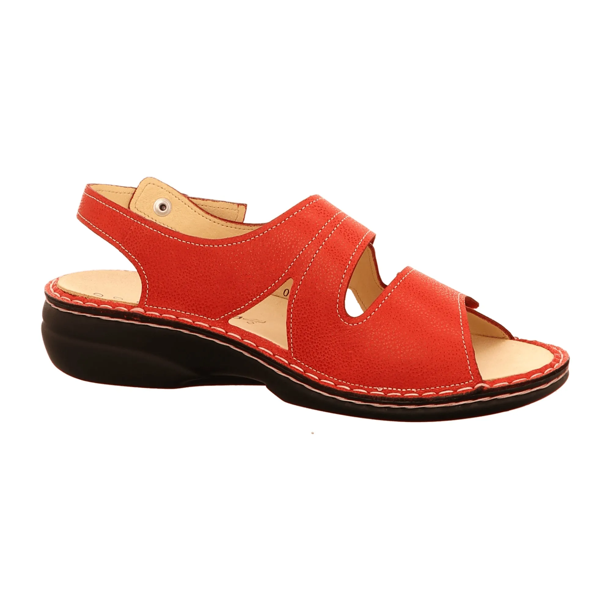 Finn Comfort Milos Women's Sandals in Signal Red | Stylish & Comfortable