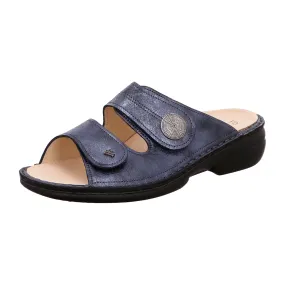 Finn Comfort Sansibar Women's Sandals, Stylish Blue Comfort