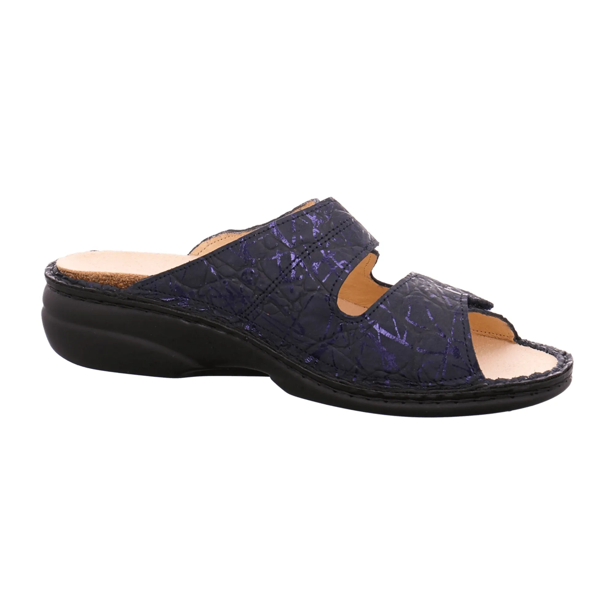 Finn Comfort Sansibar Women's Stylish Blue Sandals – Comfort and Durability