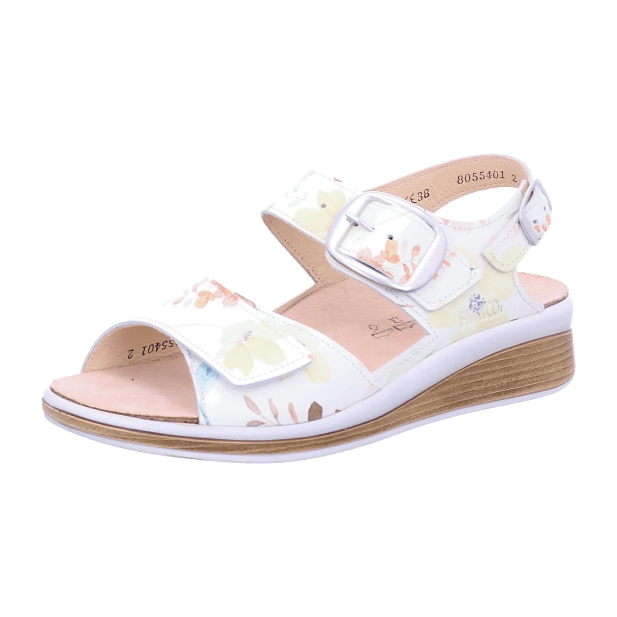 Finn Comfort Surinam White Women's Sandals - Stylish & Supportive