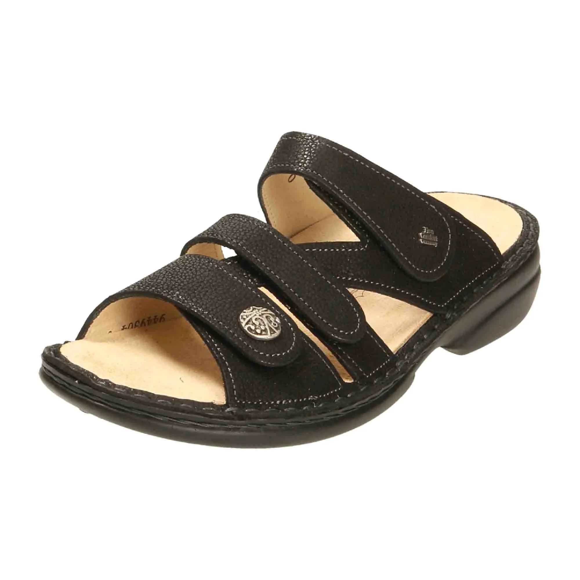 Finn Comfort Ventura-Soft Women's Sandals, Black - Stylish & Orthopedic