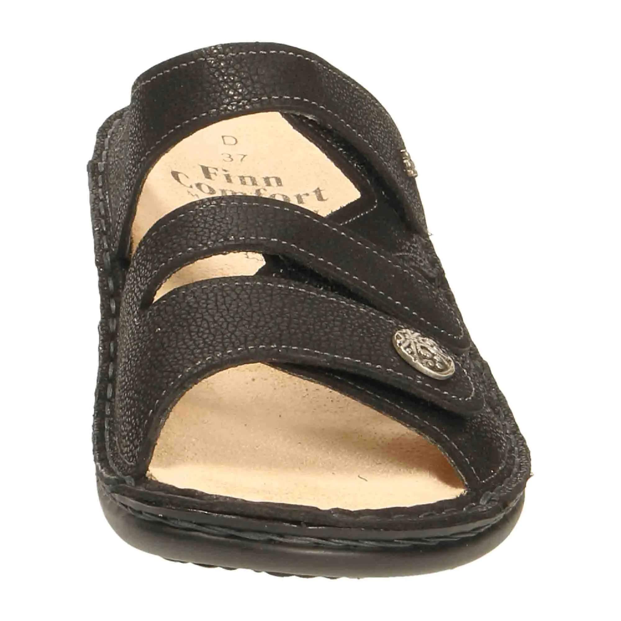 Finn Comfort Ventura-Soft Women's Sandals, Black - Stylish & Orthopedic