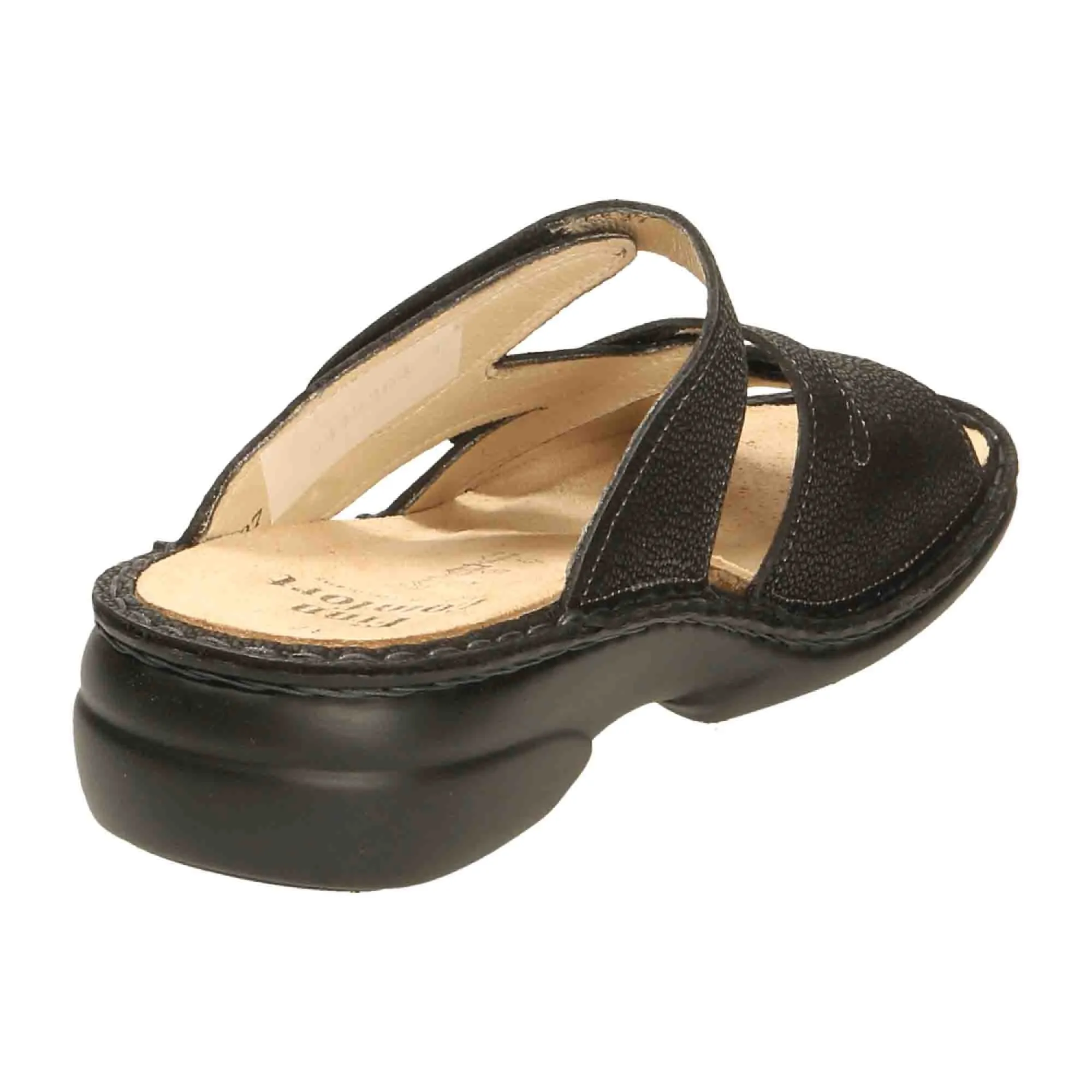 Finn Comfort Ventura-Soft Women's Sandals, Black - Stylish & Orthopedic