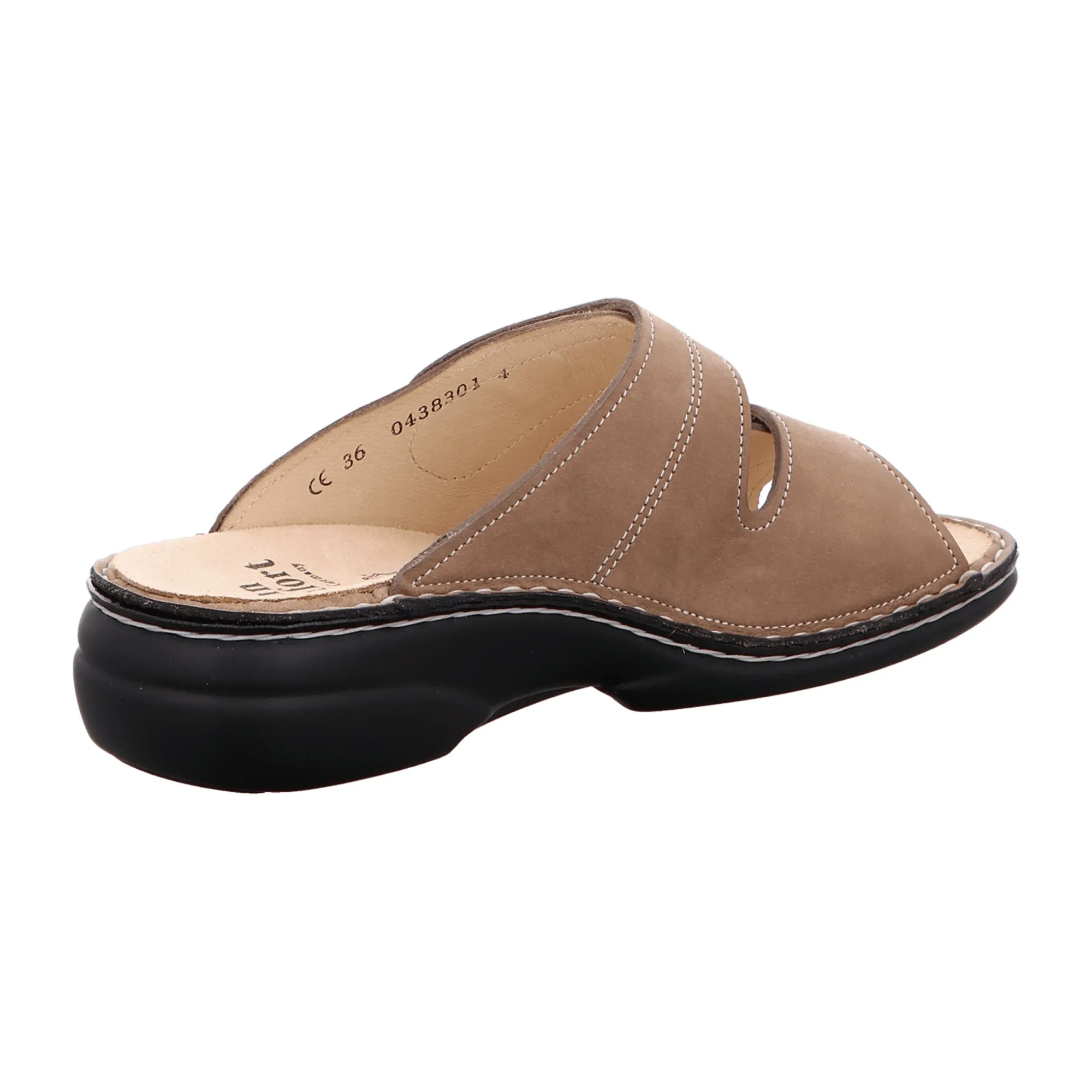 Finn Comfort Women's Comfort Slides, Beige - Stylish & Durable Sandals