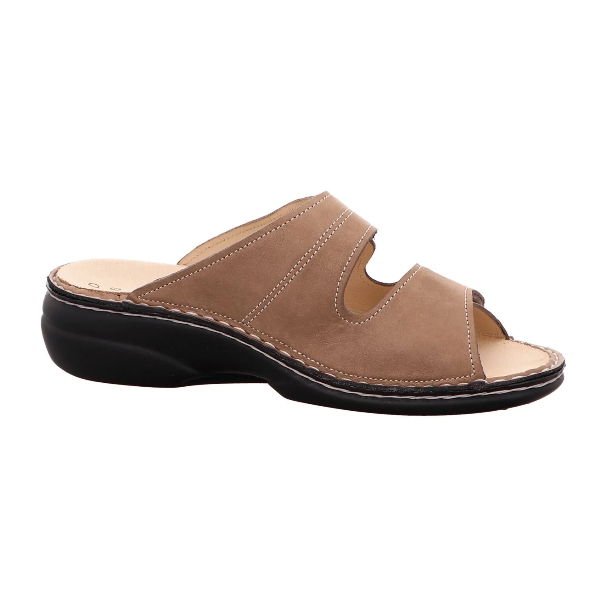 Finn Comfort Women's Comfort Slides, Beige - Stylish & Durable Sandals