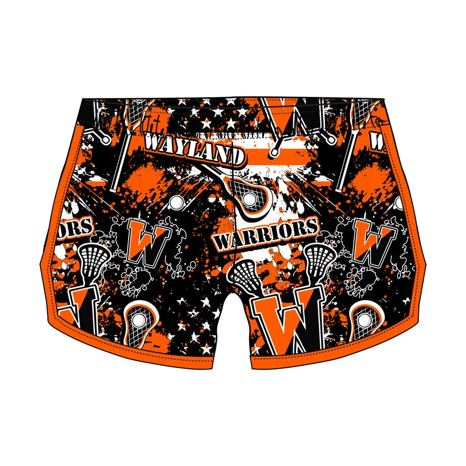 Girls & Womens Wayland Warriors Lax Short