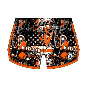 Girls & Womens Wayland Warriors Lax Short