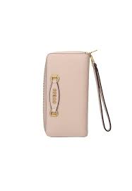 Guess Emera Ziparound Wallet, Beige