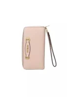 Guess Emera Ziparound Wallet, Beige