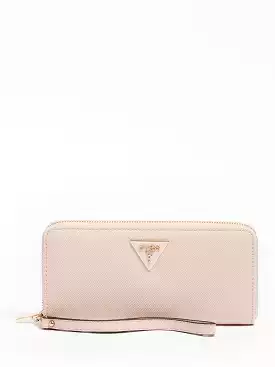 Guess Laryn Ziparound Wallet, Light Rose