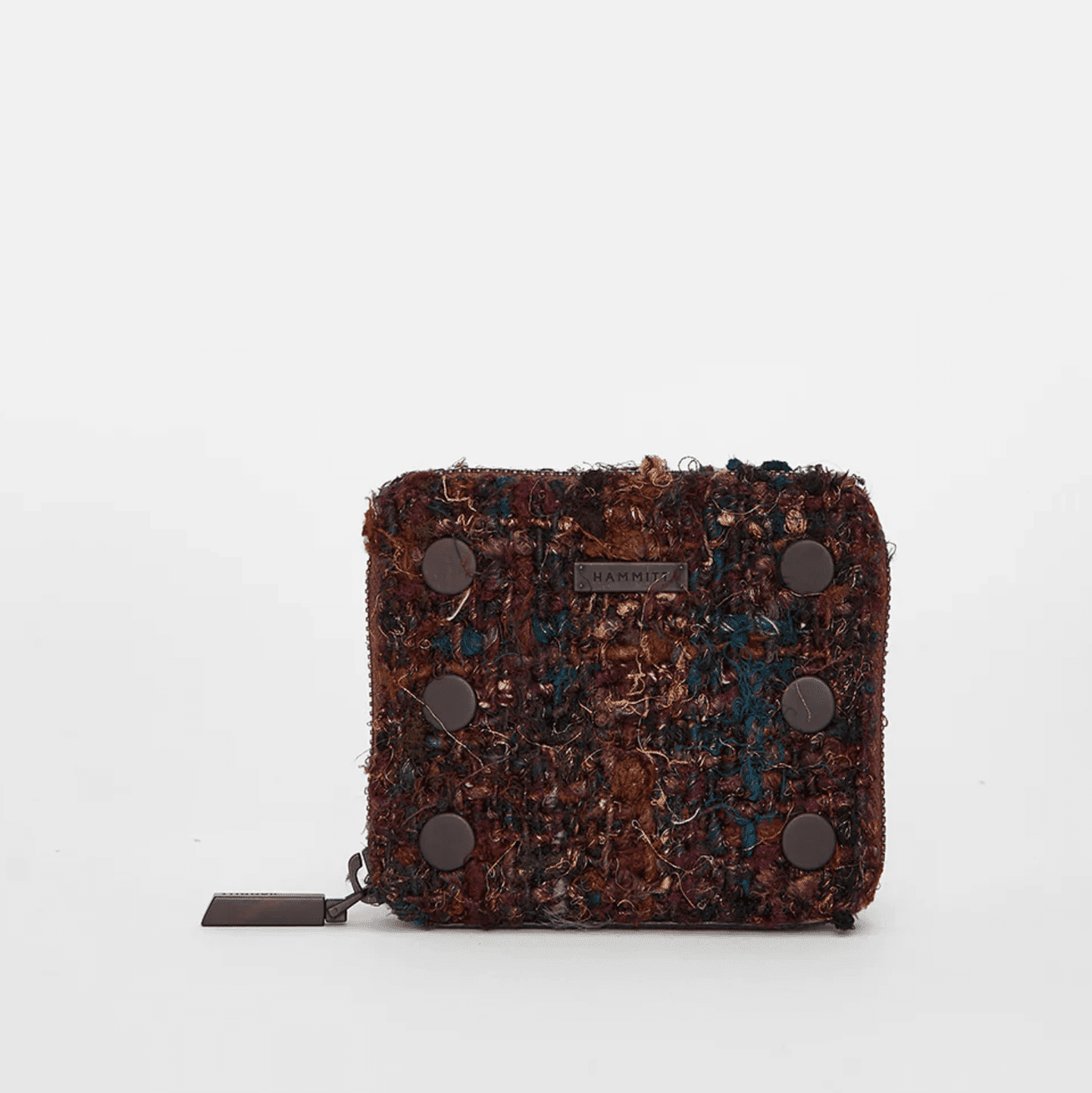 Hammitt 5 NORTH Wallet in Sumac Weave/Bronze