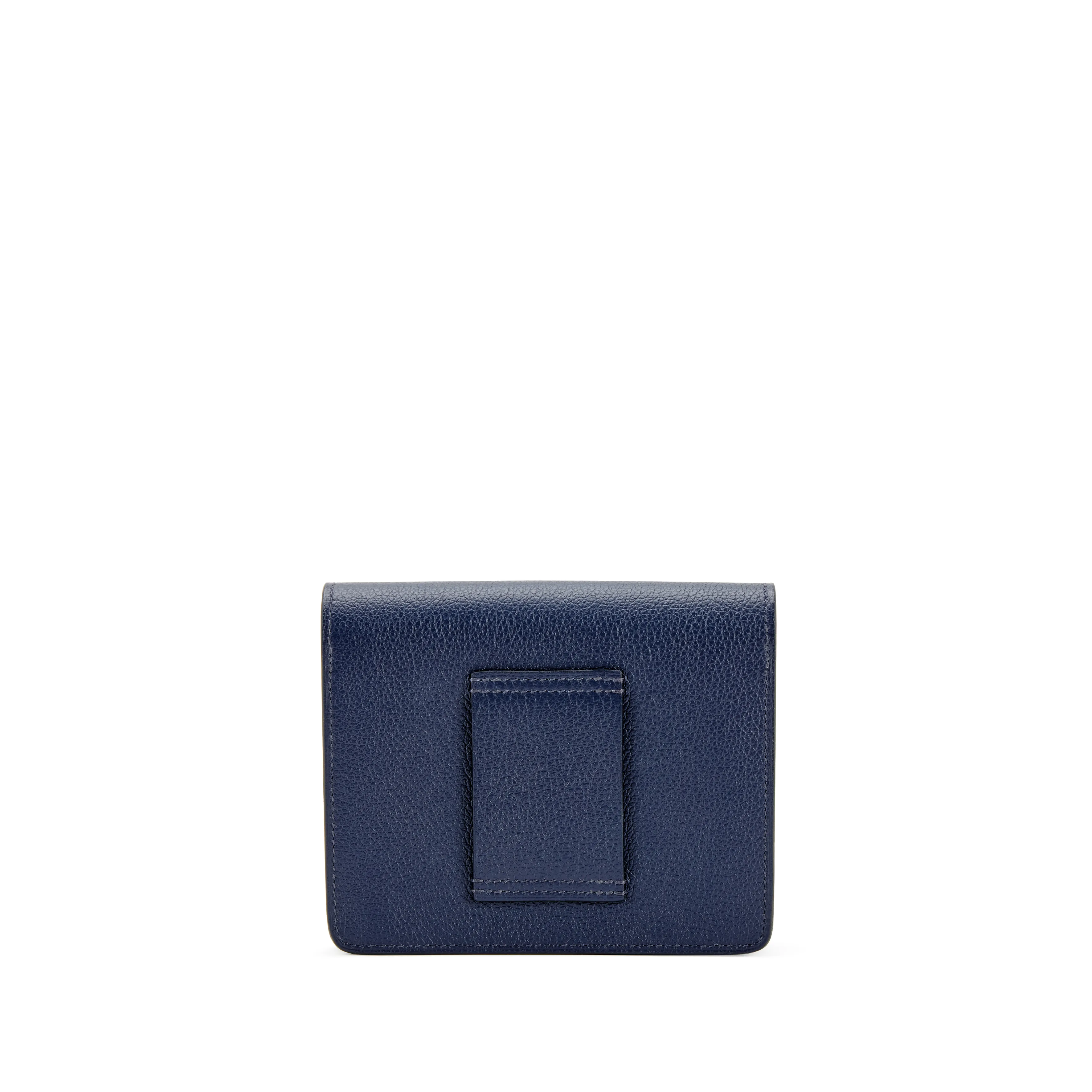 Hermès Blue Nuit Roulis Slim Wallet Permabrass Hardware, 2022