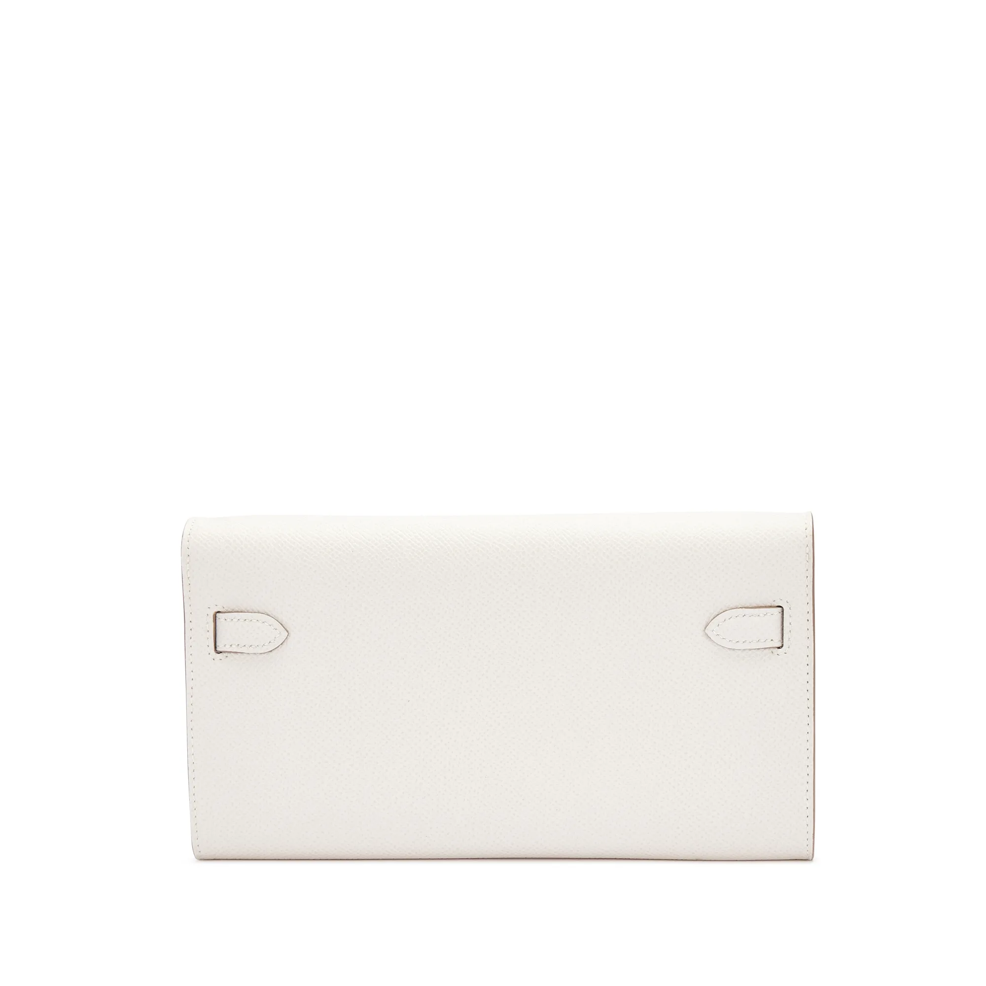 Hermès Gris Pale Epsom Kelly-To-Go Wallet Gold Hardware, 2023