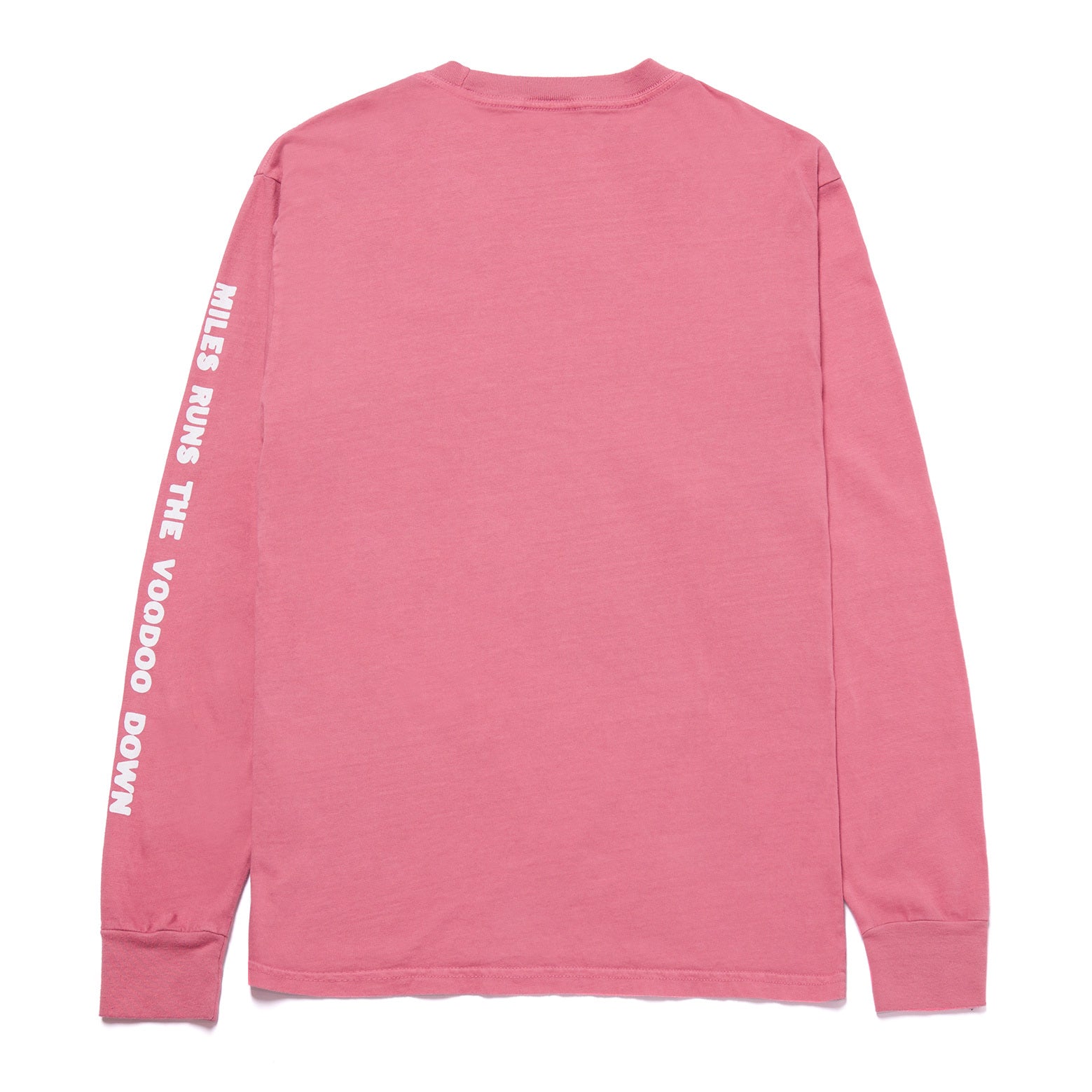 HUF x MILES DAVIS T-SHIRT VOODOO WASHED LS DUSTY ROSE