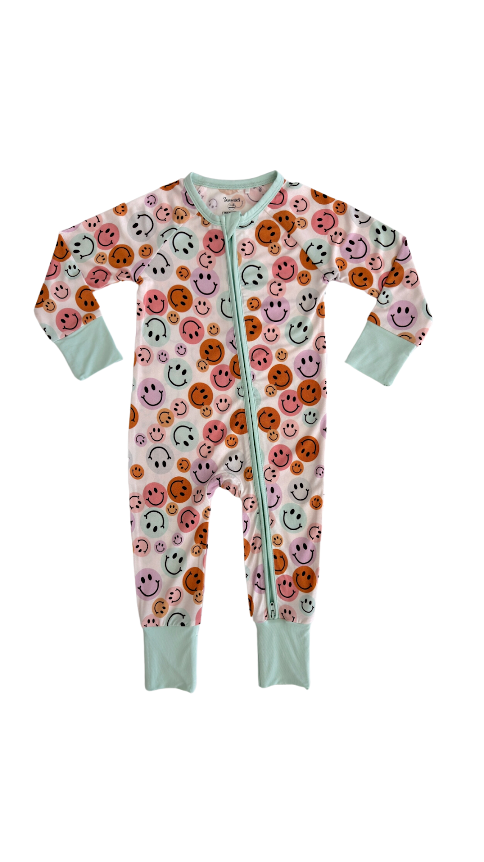 In My Jammers - Happy Jams Zipper Romper