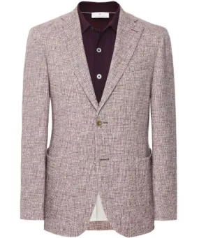 J. Blades Brown Textured Cotton Jacket | Jules B