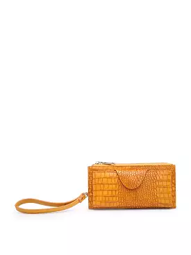 Jen & Co. Kyla RFID Croc Wallet