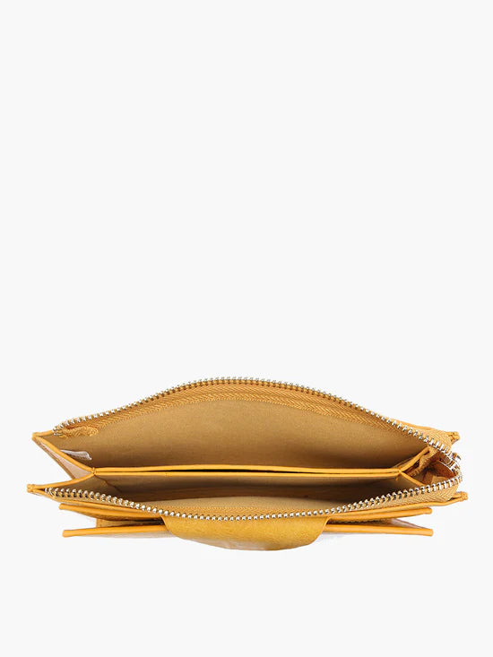 Jen & Co. Kyla RFID Croc Wallet