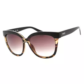 Kenneth Cole Reaction KC1320 Sunglasses dark havana / gradient brown Women's