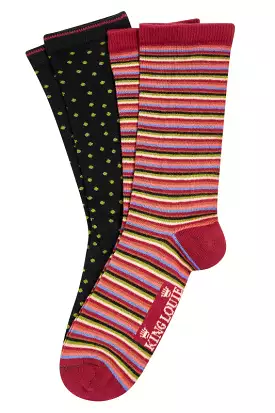 King Louie -  Socks 2-Pack - Brunelli True Red