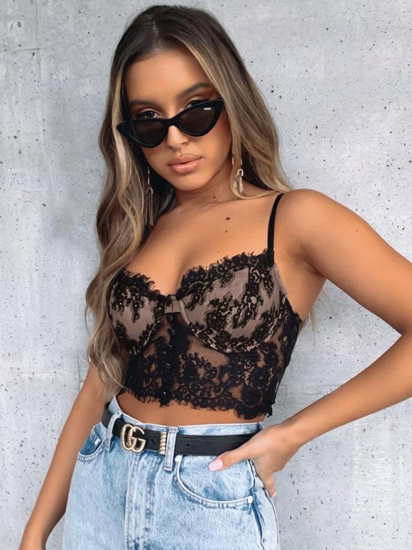 Lace Camisole Women Bras