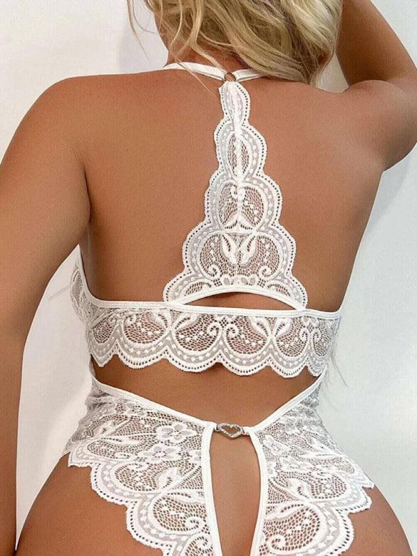 Lace Crotch-free Teddies for Women