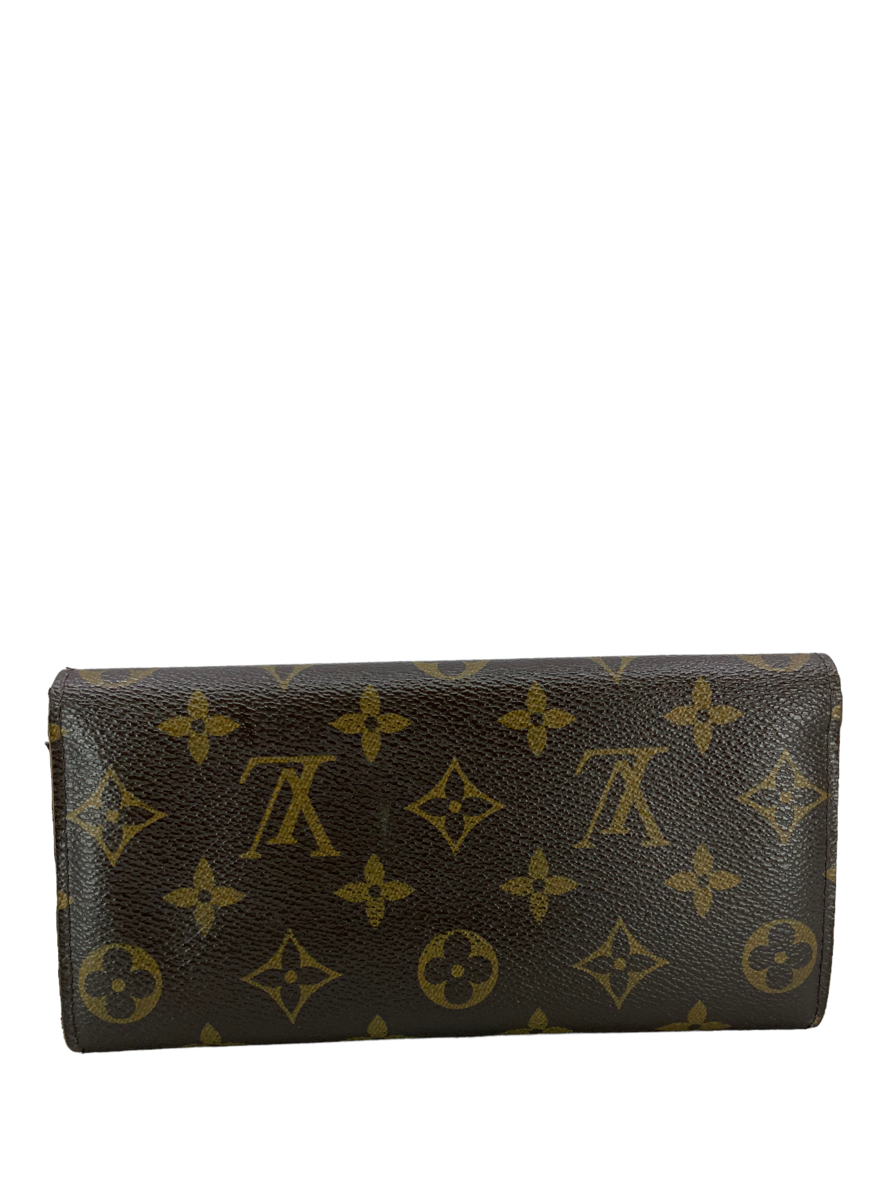 Louis Vuitton Monogram Canvas Josephine Long Wallet