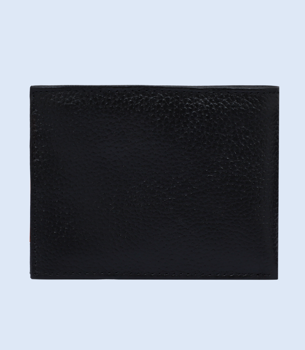 MA1360-BLACK-ORNG-Men Wallet