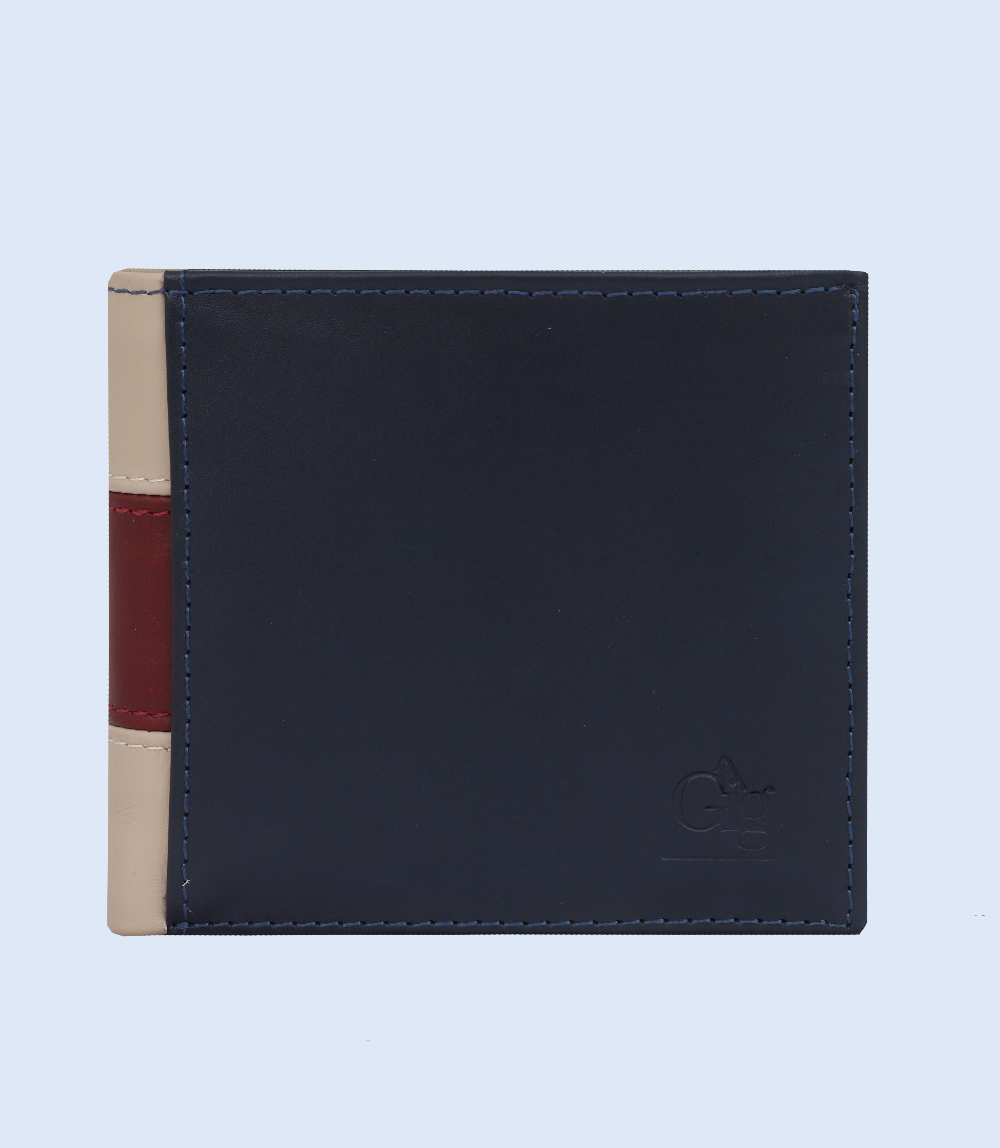 MA1372-NAVY-Men Wallet