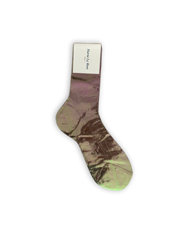 Maria La Rosa Nocciola Silk Socks