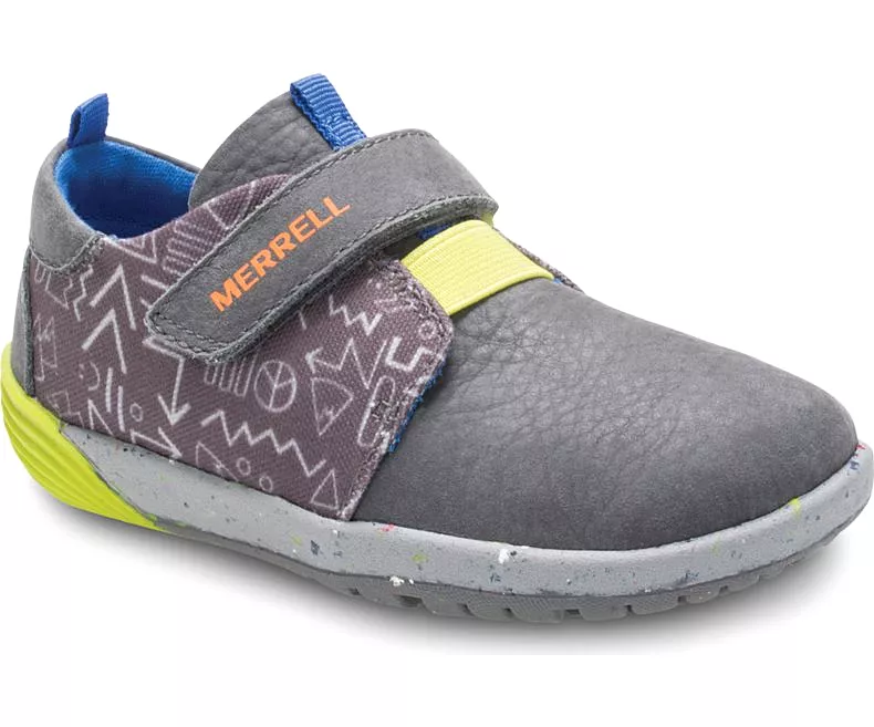 Merrell Grey Bare Steps Baby/Toddler Sneaker