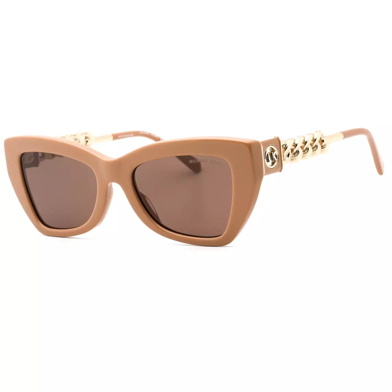 Michael Kors 0MK2205 Sunglasses Solid Camel Brown/Brown Women's