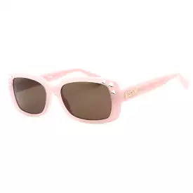 Moschino MOS107/S Sunglasses Pink / Brown Women's