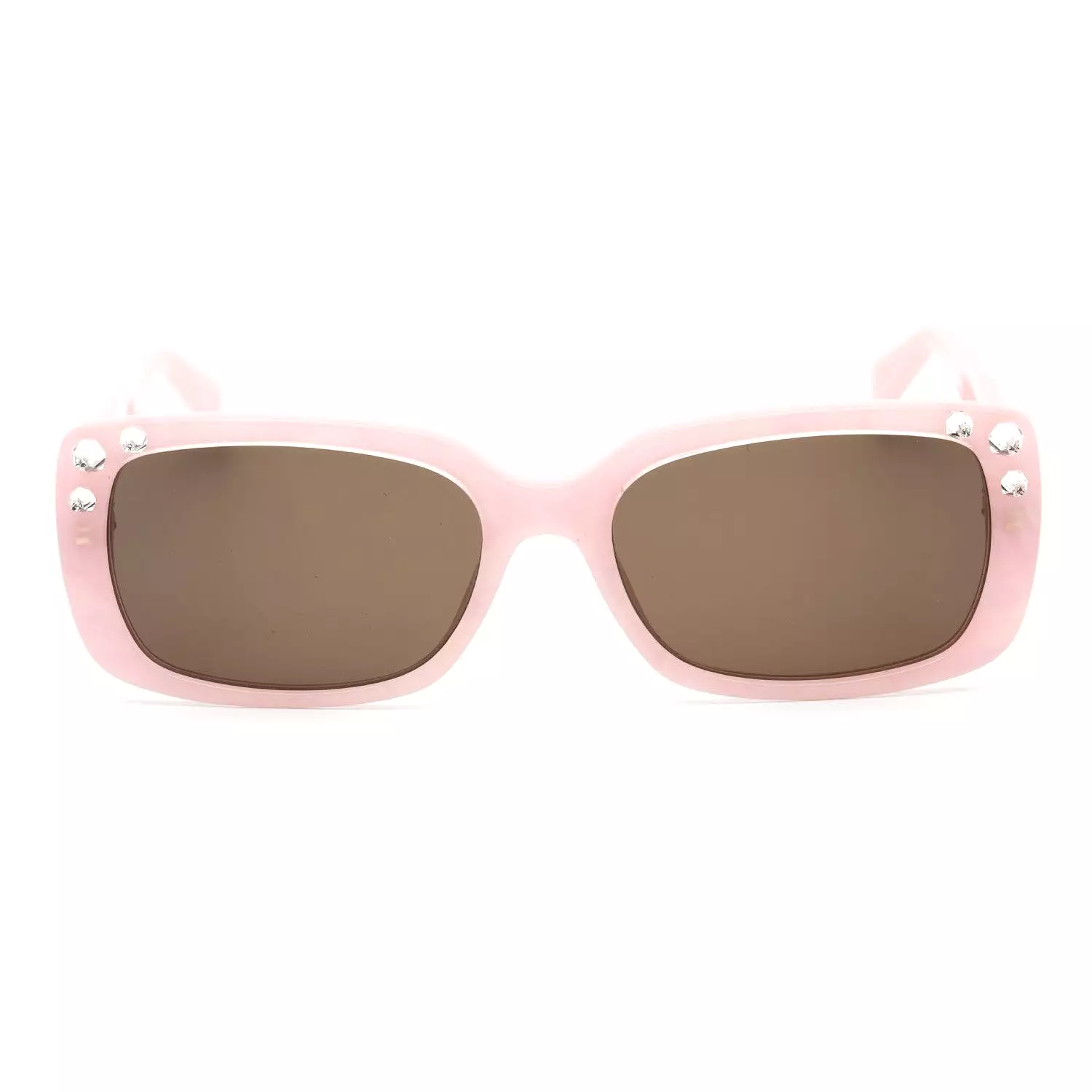 Moschino MOS107/S Sunglasses Pink / Brown Women's