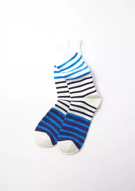 Multi Marine Stripe Socks