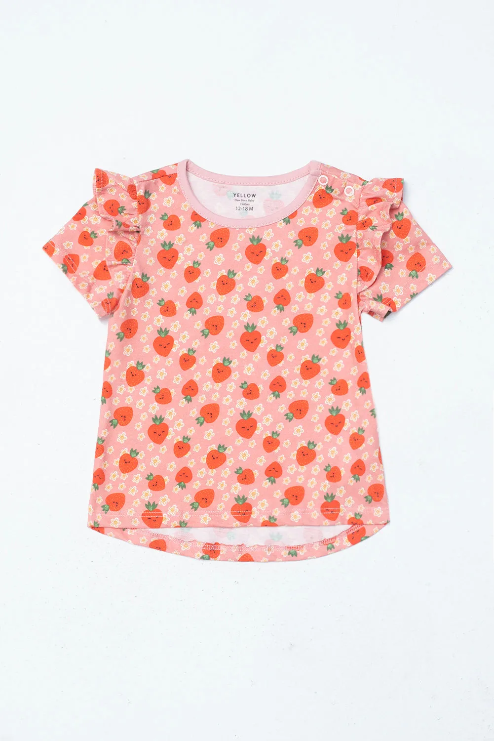 Newborn Girls T-Shirt (0-6 Months)