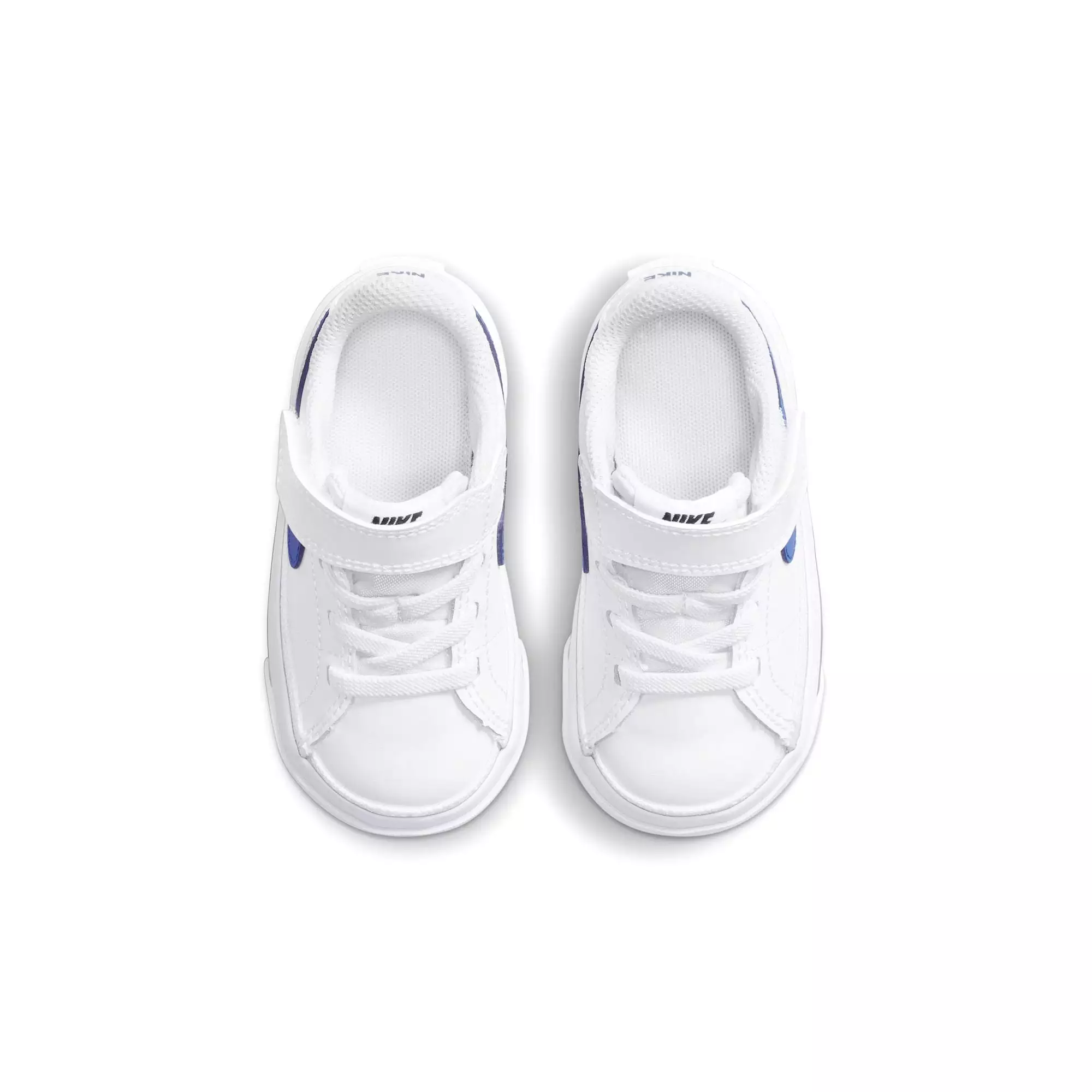 Nike White/Game Royal Court Legacy Toddler Sneaker