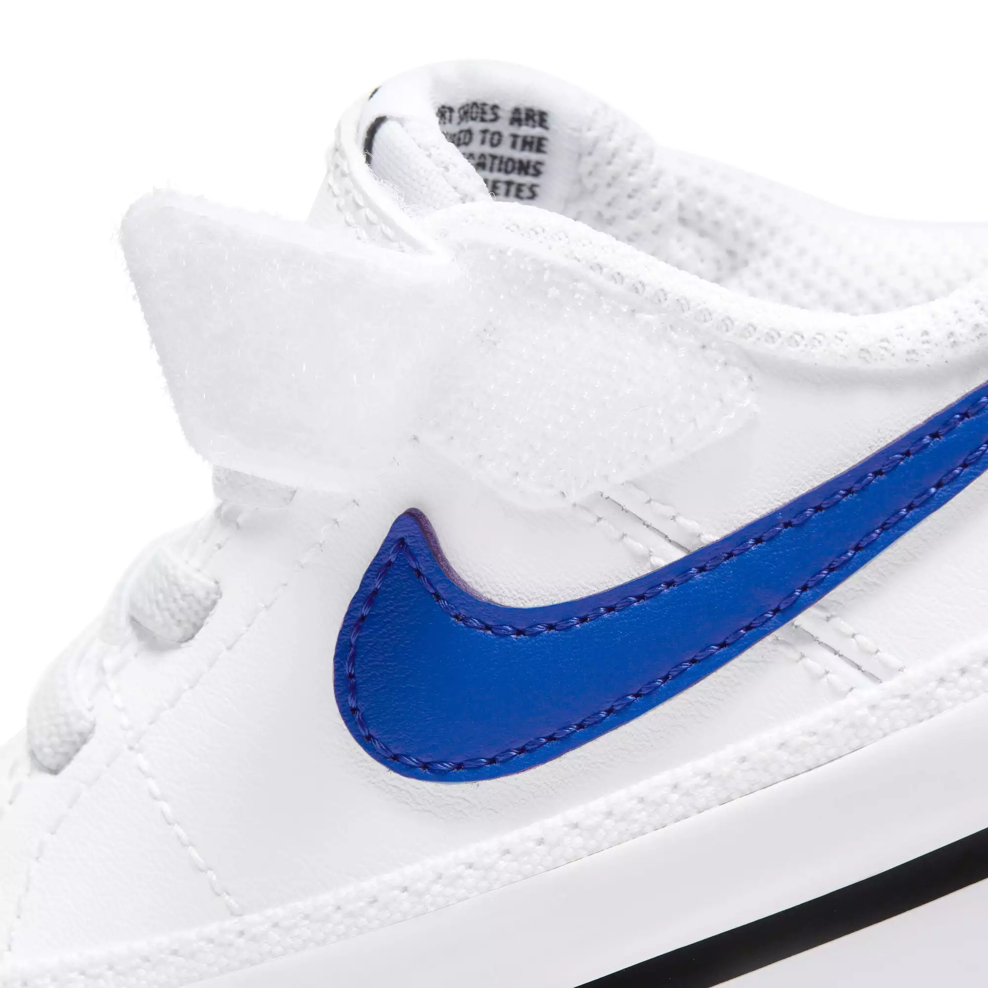 Nike White/Game Royal Court Legacy Toddler Sneaker