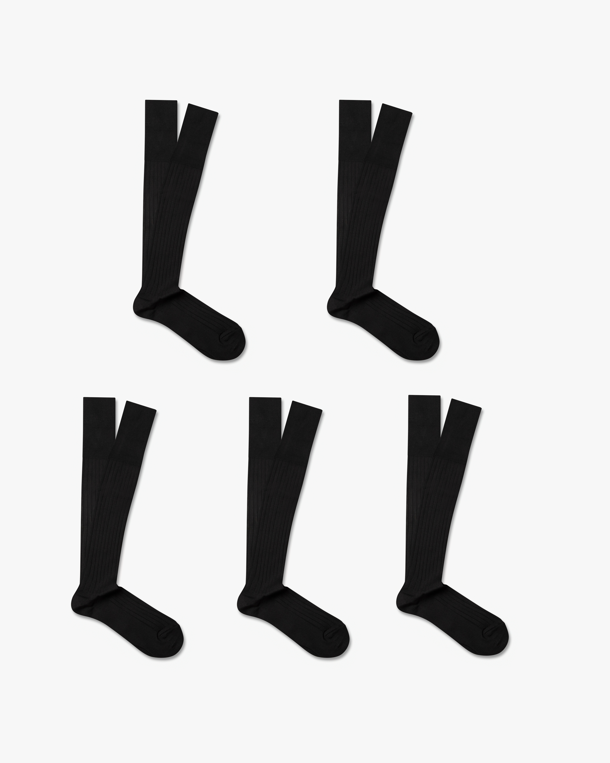 Nils – Knee-High Cotton Socks – 5-pack