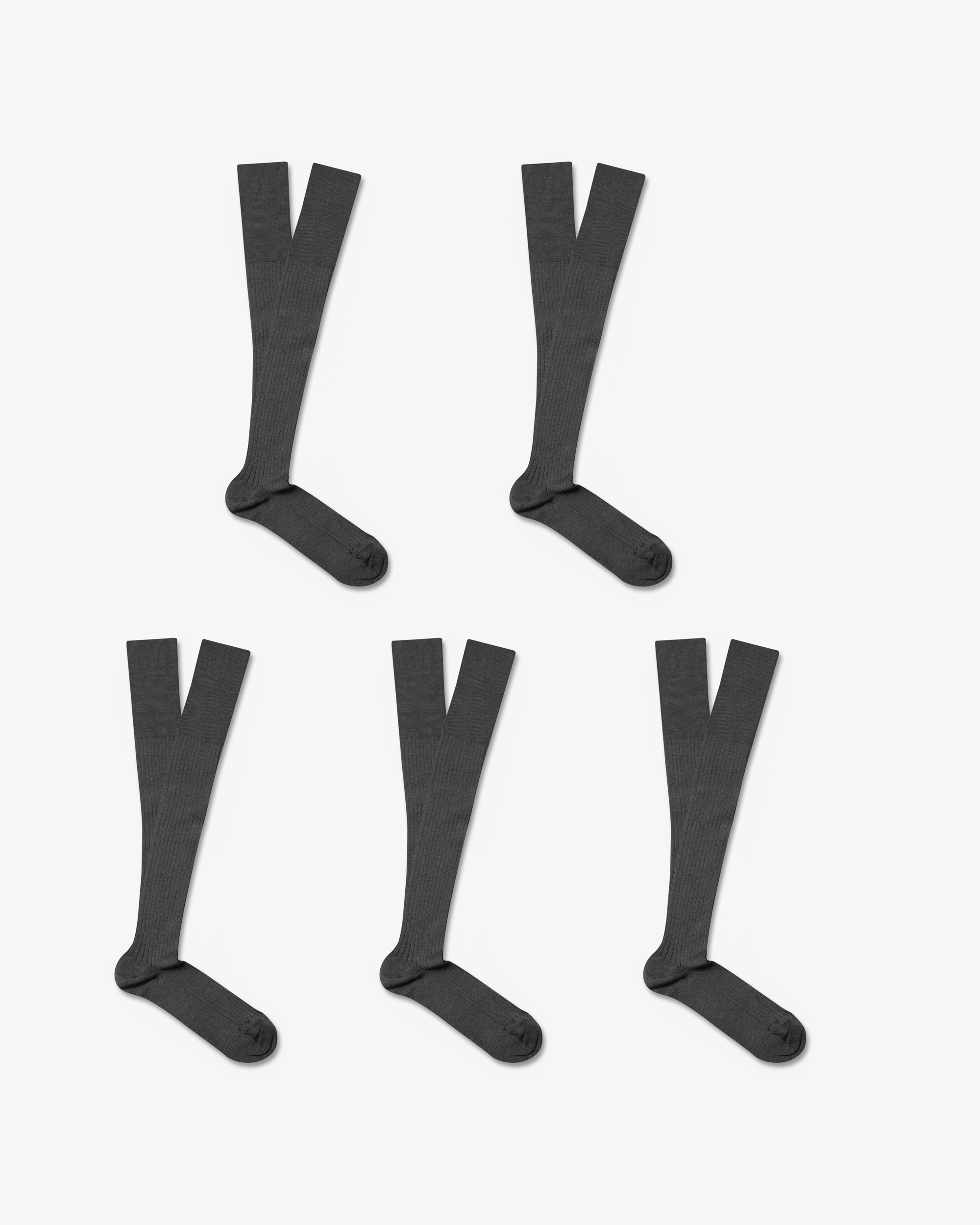 Nils – Knee-High Cotton Socks – 5-pack