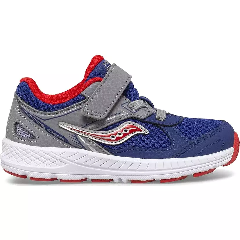 Saucony Navy/Red Cohesion 14 A/C Toddler Sneaker