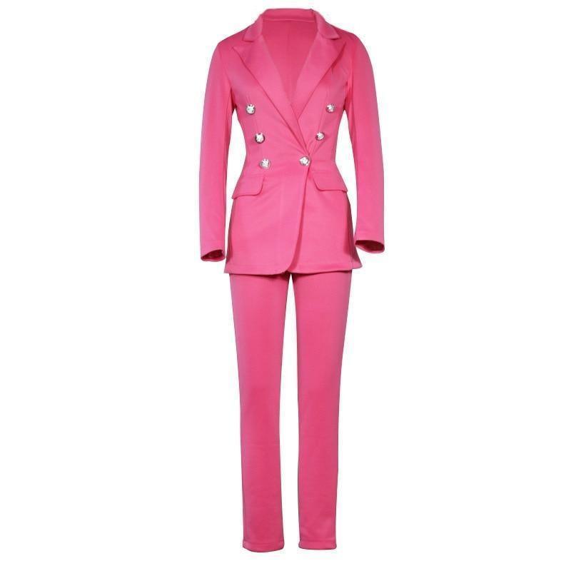 Sexy Cut Ladies Pantsuit