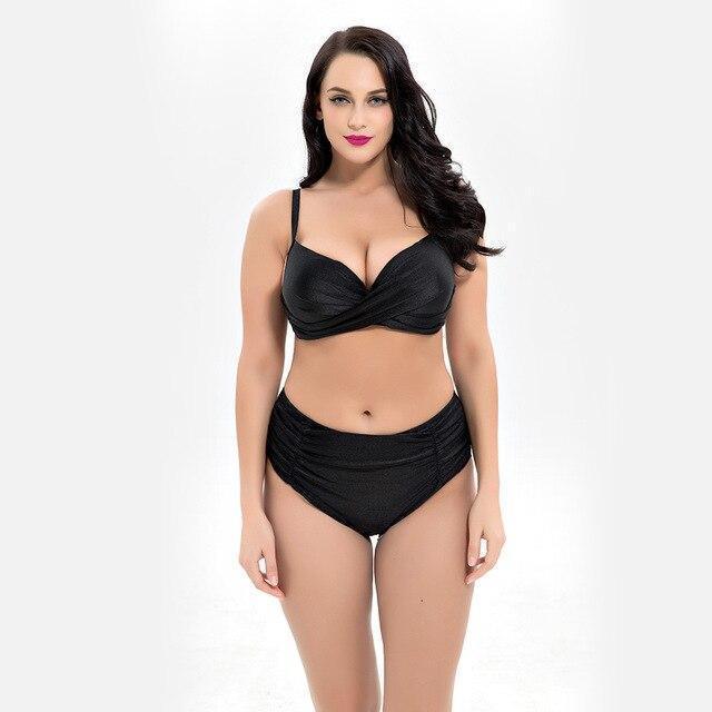 Sexy Twist Push Up High Waist Swimwear