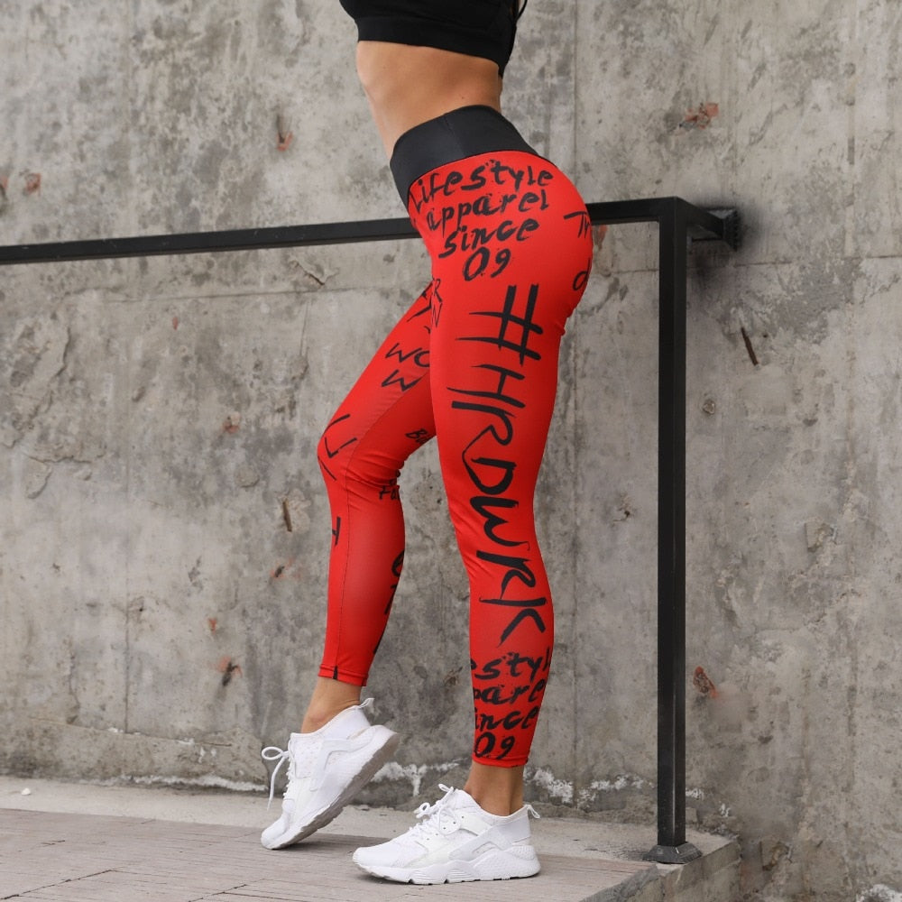 Sexy Women Yo-ga Pants Women Leggings Workout Sports Running Leggings Sexy Push Up Gym Wear High Waist Fringe Elastic Slim Pants