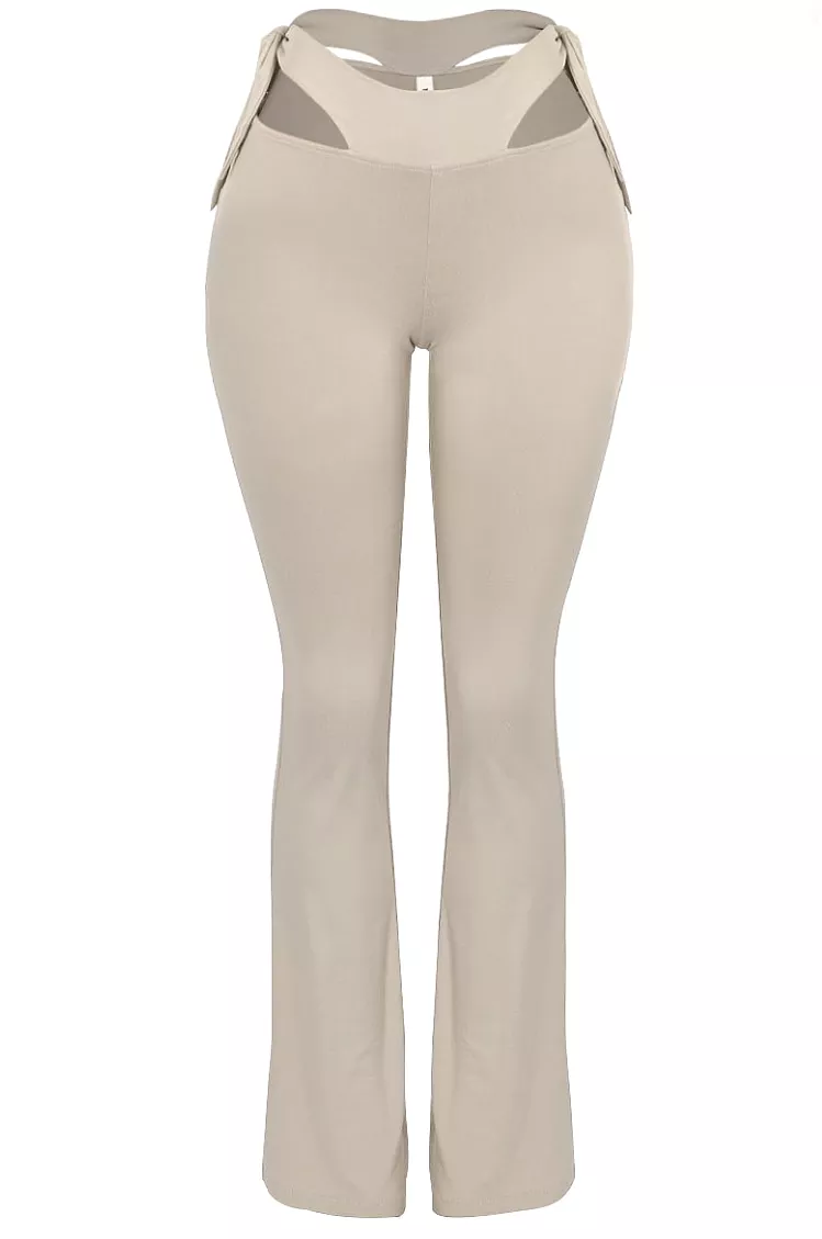 Sheridan Flare Leggings - Bone