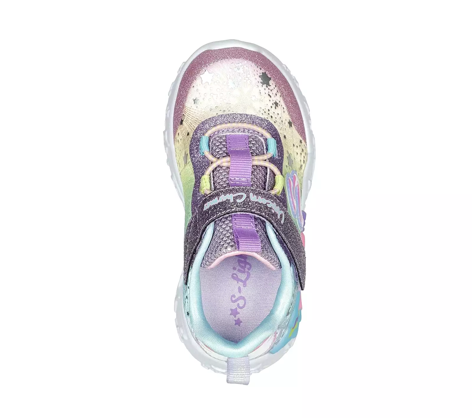 Skechers Purple Multi Unicorn Charmer Twilight Dream Toddler Sneaker