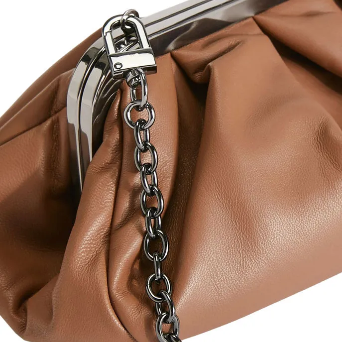 SMALL LEATHER PRATI PASTRY BAG Woman Leather