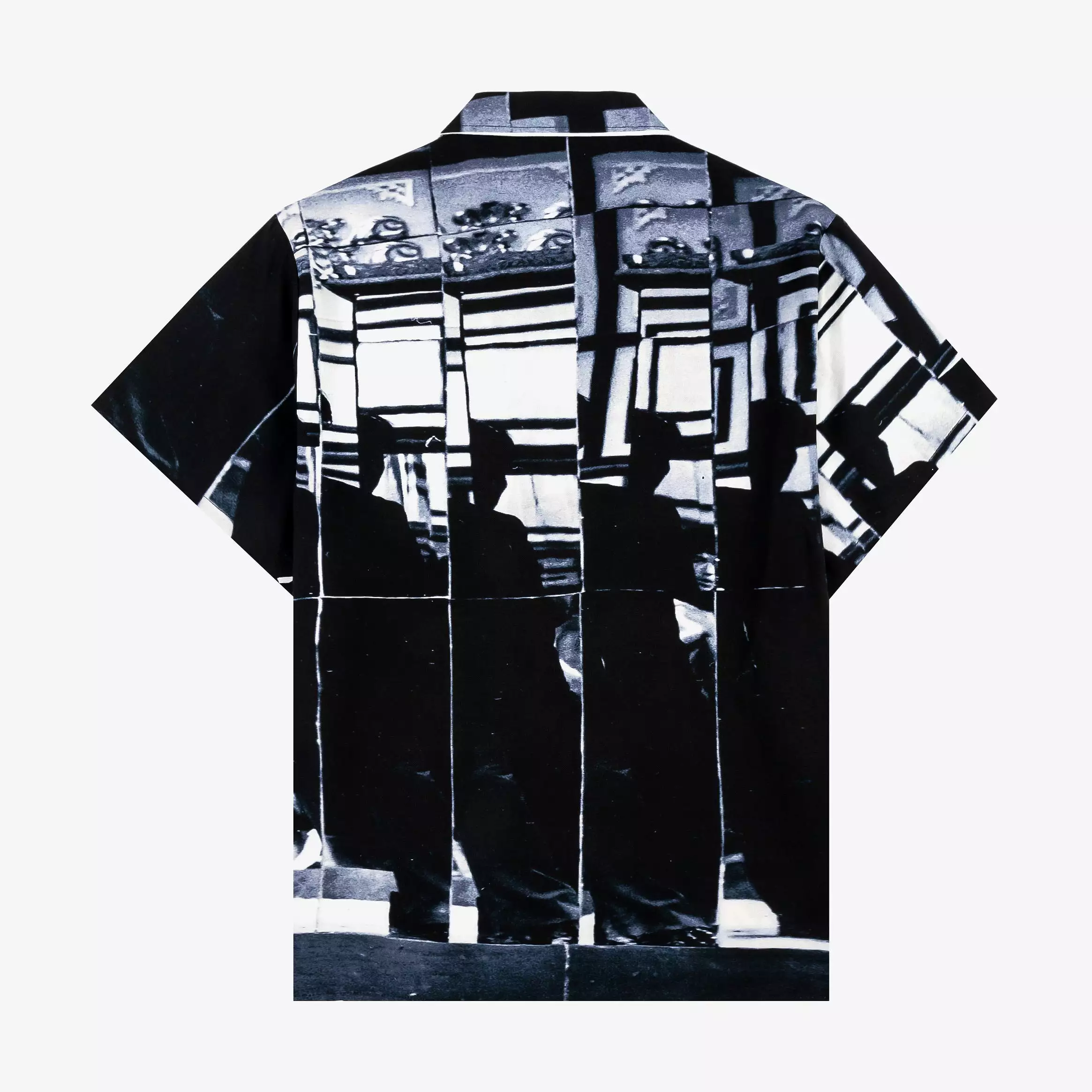 SP x Bruce Lee Room Of Mirrors Men Short Sleeve Shirt (Black)