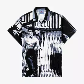 SP x Bruce Lee Room Of Mirrors Men Short Sleeve Shirt (Black)